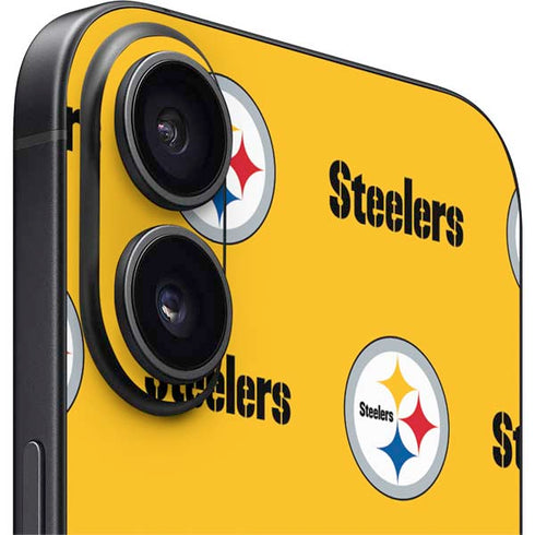 NFL Pittsburgh Steelers Blitz Series iPhone 16 Plus Skin